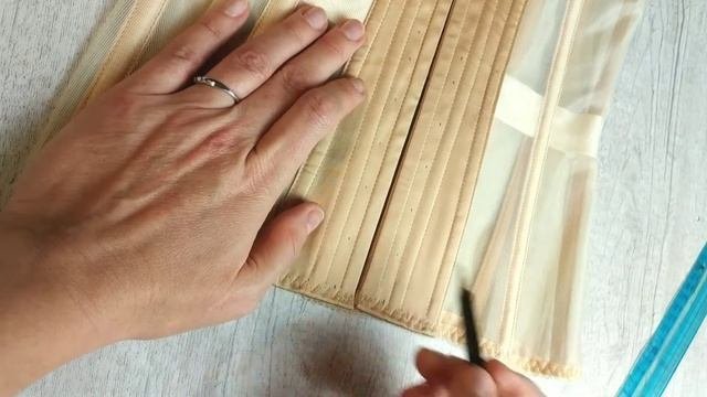 Разметка под люверсы