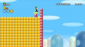 Can Luigi Jump Over 999 !-Switches and Item Blocks in New Super Mario Bros. Wii ?