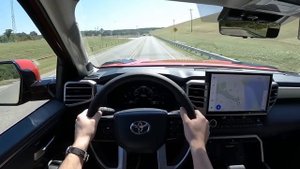 2022 Toyota Tundra Limited | i-Force Max Hybrid - POV First Drive (Binaural Audio)