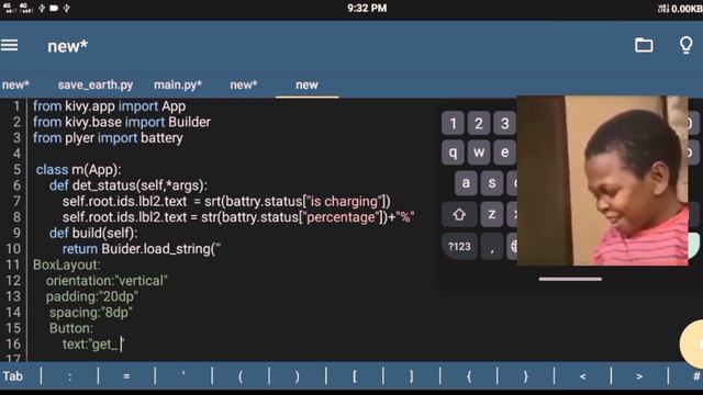 CHECK BATTERY STATUS USING PYTHON || HIMESH DANSENA