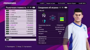 Перспективные игроки PES 2020. Молодые Таланты Пес 2020. RussReeves