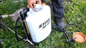 Борьба с калорадским жуком - Садовый опрыскиватель STIHL SG 20 (тест-обзор)