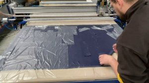 Раскройный комплекс для ткани, раскрой многослойного настила ткани на раскройном комплексе