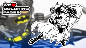 #51 Бэтмен Раскраска | МЫ ❤️ РАСКРАСКИ