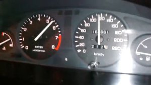 Rover 400 acceleration 0-160 km/h