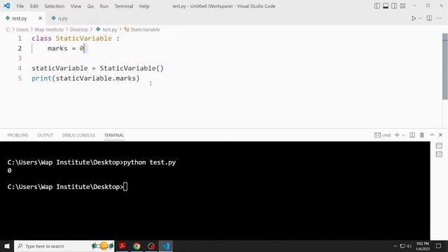 Ch-31 Types Of Variable And Methods In Python Oops | Python tutorial for beginners in hindi