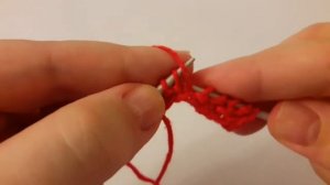 Жемчужная вязка . Узор спицами .