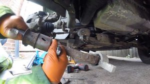 How to change the bush of the lower arm Audi A3 / Как поменять сайлентблоки нижнего рычага Audi A3