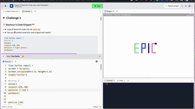 Intro to Code Art with Python Turtle Graphics