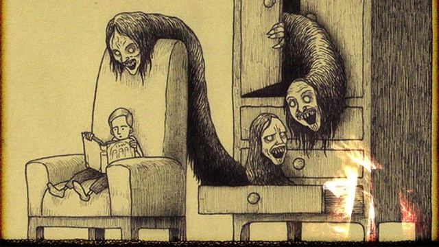 Детские рисунки (Страшная История) смотреть онлайн