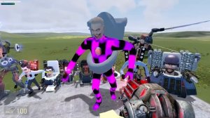 ALL SKIBIDI TOILET BOSSES EP 1-67+ VS ALL FNAFs 1-9 SECURITY BREACH ANIMATRONICS In Garry's Mod!