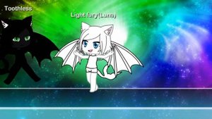 Дневная фурия (Луна) и Беззубик ~Зажигай