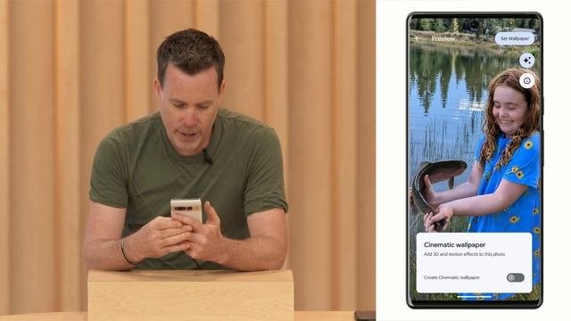 New Android Wallpapers Demo At Google I/O 2023