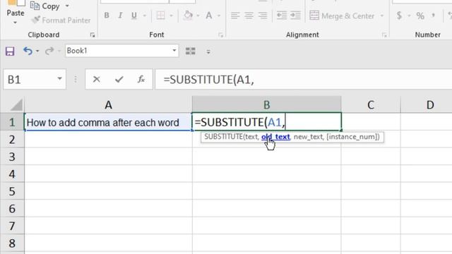How to Add Comma After Each Word In Microsoft Excel смотреть онлайн