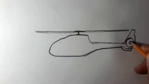 Как нарисовать вертолет | how to draw helicopter
