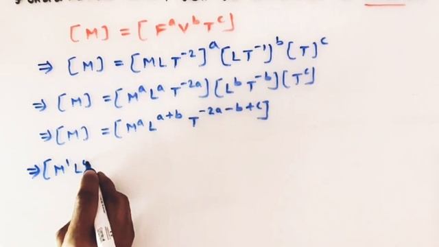 If force, velocity and time are taken as fundamental units then the dimensions of mass are: смотреть онлайн