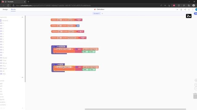 Thunkable: Calculator v1.0