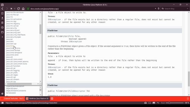 11 - Java API docs ( Darija )