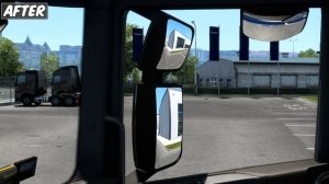 ETS2 1.45 True Mirror FOV *REALISTIC MIRROR VIEW* | Euro Truck Simulator 2