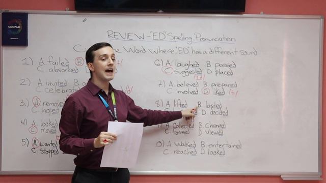 Access 9 - Grammar - ED Spelling смотреть онлайн