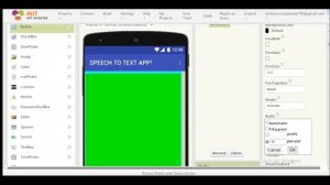 Speech To Text App|| Using MIT App Inventor|| @Create-apps-with-me