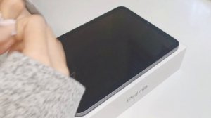 iPad Mini 6 2021 Space Grey 256GB Unboxing + Apple Pencil & Accessories ✿ ASMR with Music