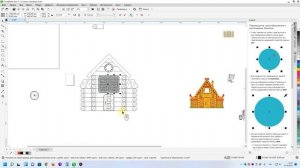 Corel Draw! Подготовка проекта для станка ЧПУ! Лазерная резка! Ширма для кукольного театра из фанер