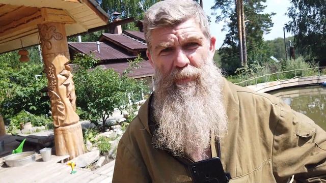 Чистим пруд бактериями. //Живая Баня Иван Бояринцев