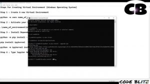 How To Set Virtual Environment For New Python Projects And Open It In Jupyter Note Book Windows