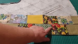 Лоскутная жилетка.