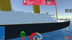 Авиносец тонет и танкер который врезался на Титаник. #титаник #игра #titanicgaming