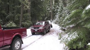 Barlow Road Snow Wheeling