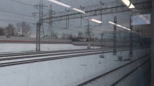 МЦК Ласточка ЭС2Г- 057 ТПУ Окружная - о.п. Ботанический сад