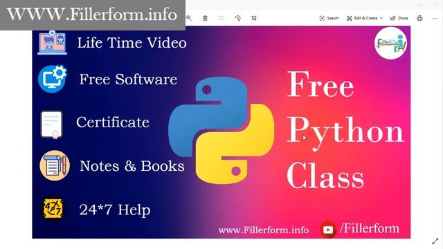 Python Free Course | Free Course| free python course | free online courses with certificates