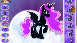 Игра пони: Принцесса Луна. Моя милая пони. Игры понивиль. Игры дружба это чудо.Игры для девочек