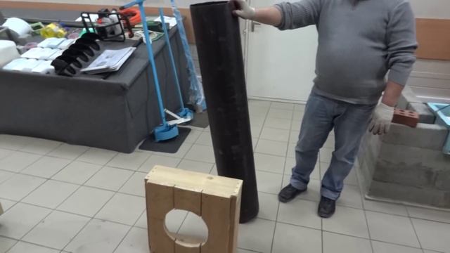 Труба-опалубка для строительства фундамента смотреть онлайн