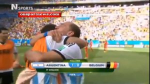 onsportnews.com – Mundial 2014 : Αργεντινή - Βέλγιο 1-0 HL