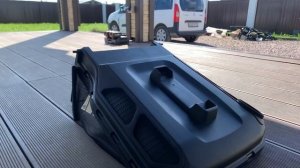 Аккумуляторная газонокосилка Worx , сборка , тестирование на дачном участке.