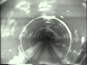 Телеинспекция труб 300 мм с одновременной очисткой