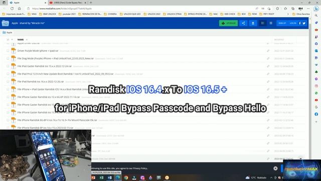 UnlockTool 2023 NEW Ramdisk IOS 16 4  A IOS 16 5 + for iPhoneiPad Bypass Passcode and Bypass Hello