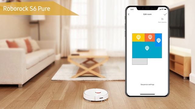 Пылесос Roborock S6 Pure смотреть онлайн