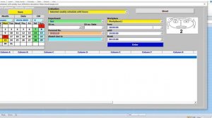 Work planner with weekly calculation of the hourly difference  Excel VBA