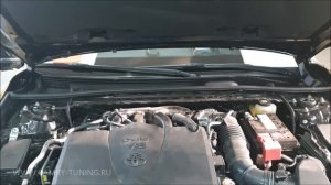 Шумоизоляция капота и жабо на Camry V70 - Автотехцентр Camry Tuning