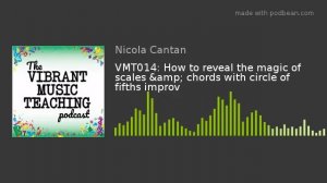 VMT014: How to reveal the magic of scales & chords with circle of fifths improv