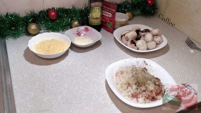 Вкусный рецепт запеченных грибов в духовке
