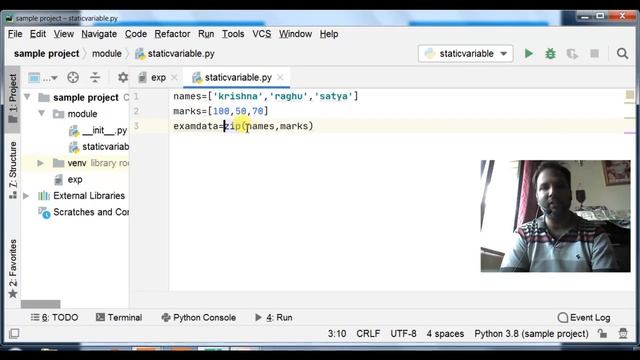 PYTHON - ZIP FUNCTION смотреть онлайн