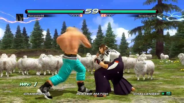 Tekken 6 - Online Battle #103 - Steve Fox (Me) Vs. Asuka Kazama (Brandon) смотреть онлайн