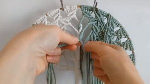 Tutorial macramè - Albero della vita/Tree of Life. Parte 2 #macrame #treeoflife #tutorial #fiberart