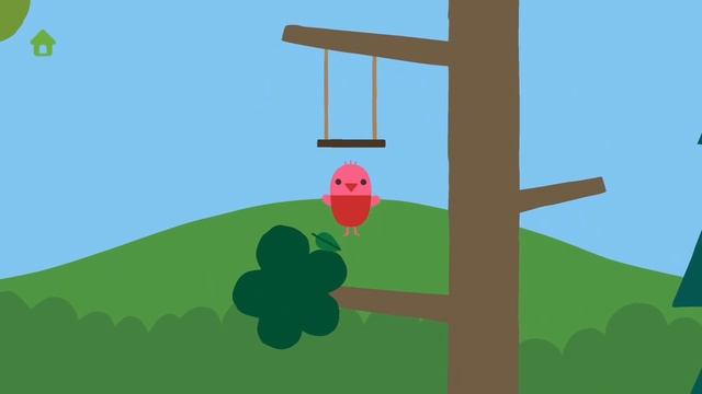 Маленькая розовая птичка – Детский игровой мультик для детей! forest flyer . Мобильные игры смотреть онлайн