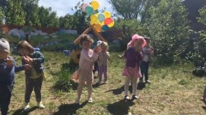 Праздник в нашем саду(1 июня день защиты детей)